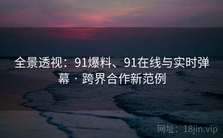 全景透视：91爆料、91在线与实时弹幕 · 跨界合作新范例