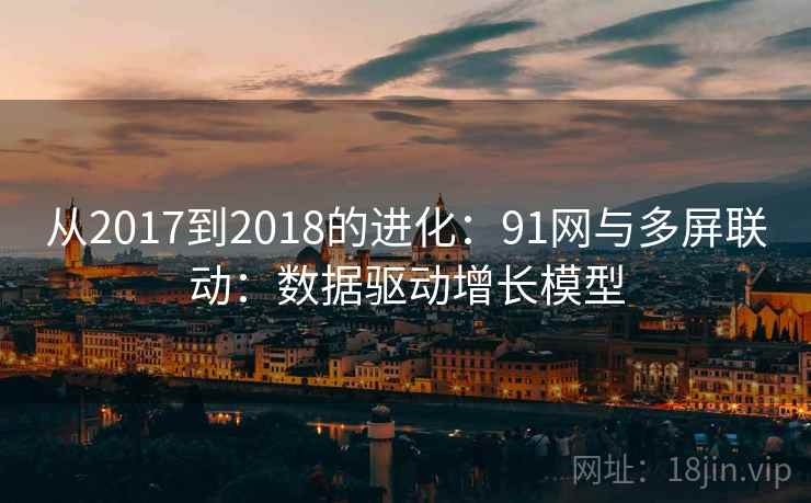 从2017到2018的进化：91网与多屏联动：数据驱动增长模型