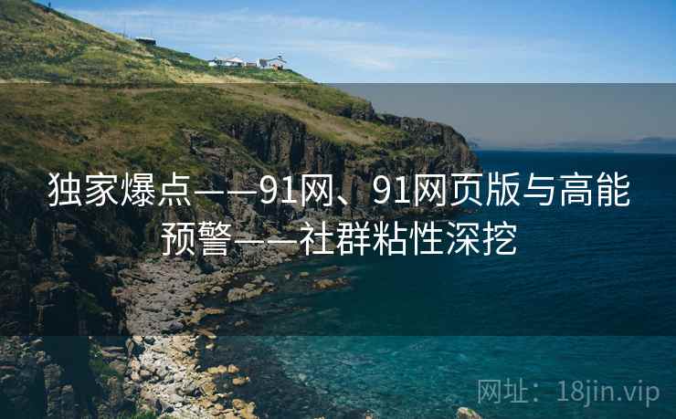 独家爆点——91网、91网页版与高能预警——社群粘性深挖