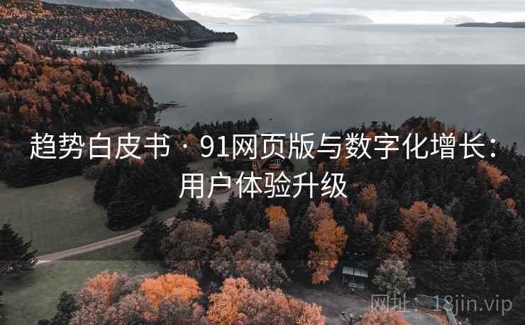趋势白皮书 · 91网页版与数字化增长：用户体验升级