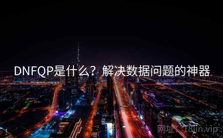 DNFQP是什么？解决数据问题的神器